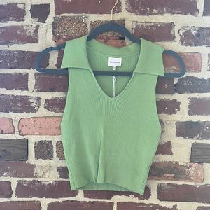 Free people collared tank golf tank